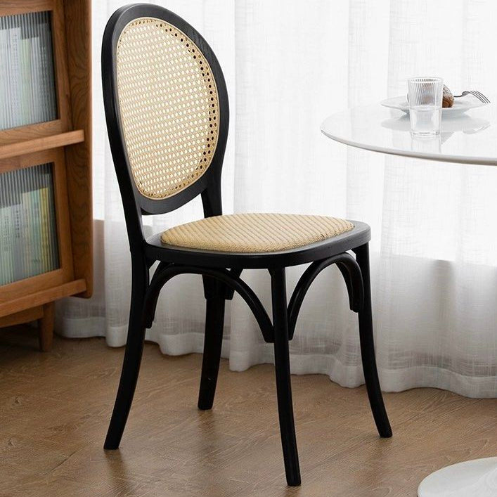 LORNA Rustic Rattan Dining Chair - Radical Homes Singapore