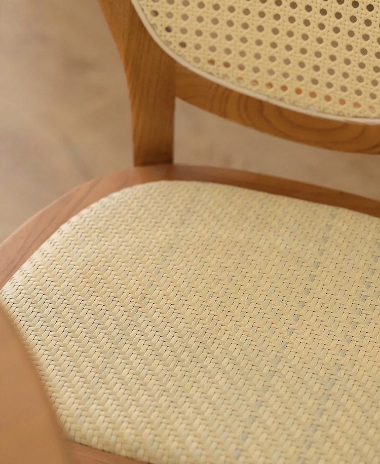LORNA Rustic Rattan Dining Chair - Radical Homes Singapore