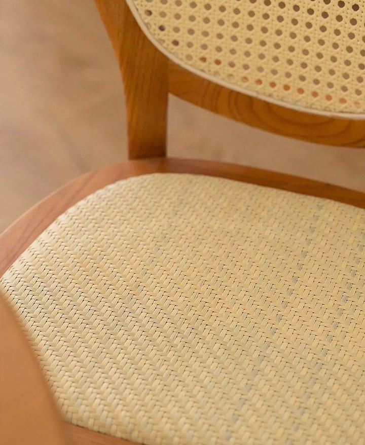 LORNA Rustic Rattan Dining Chair - Radical Homes Singapore