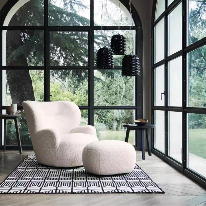 MADISON Modern Boucle Lounge Chair