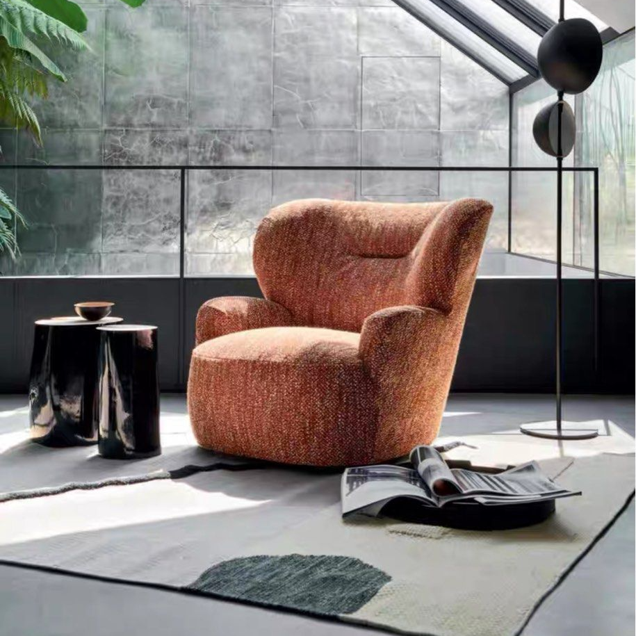 MADISON Modern Boucle Lounge Chair