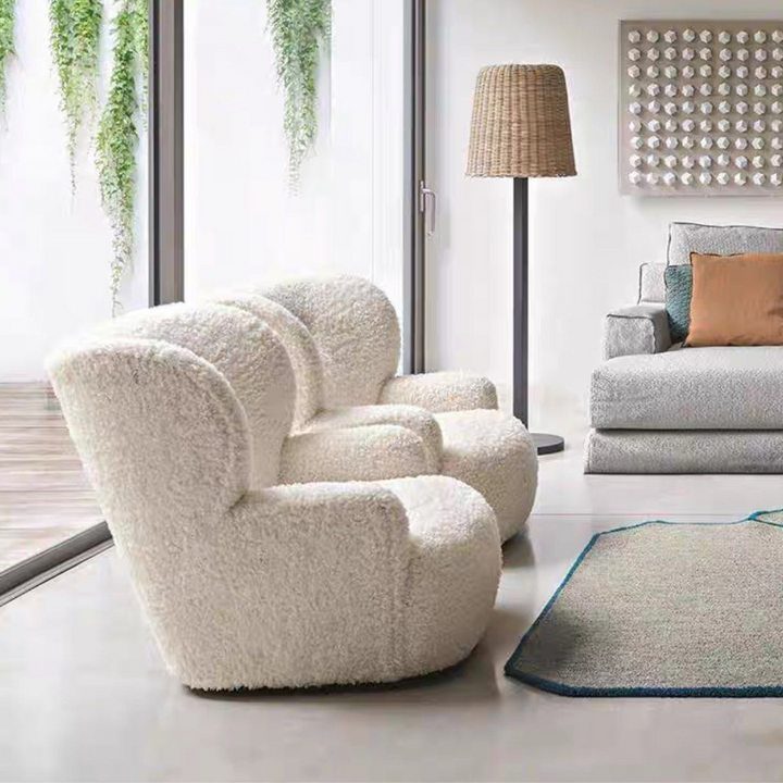 MADISON Modern Boucle Lounge Chair