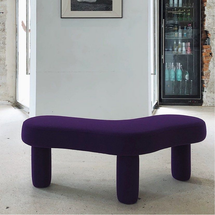 RHODES Modern Velvet Bench