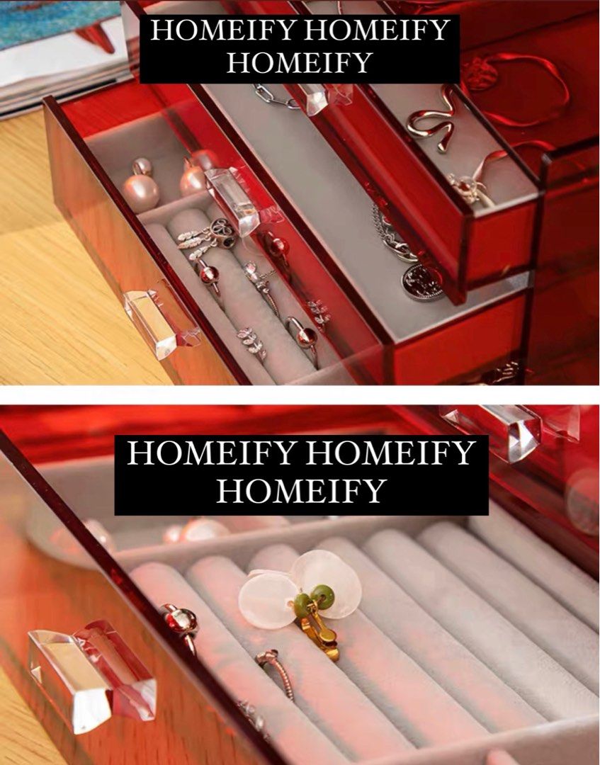 JEWEL Acrylic Accessories Holder
