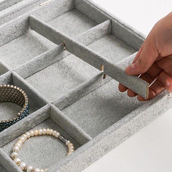 JEWEL Glass Top Jewellery Box
