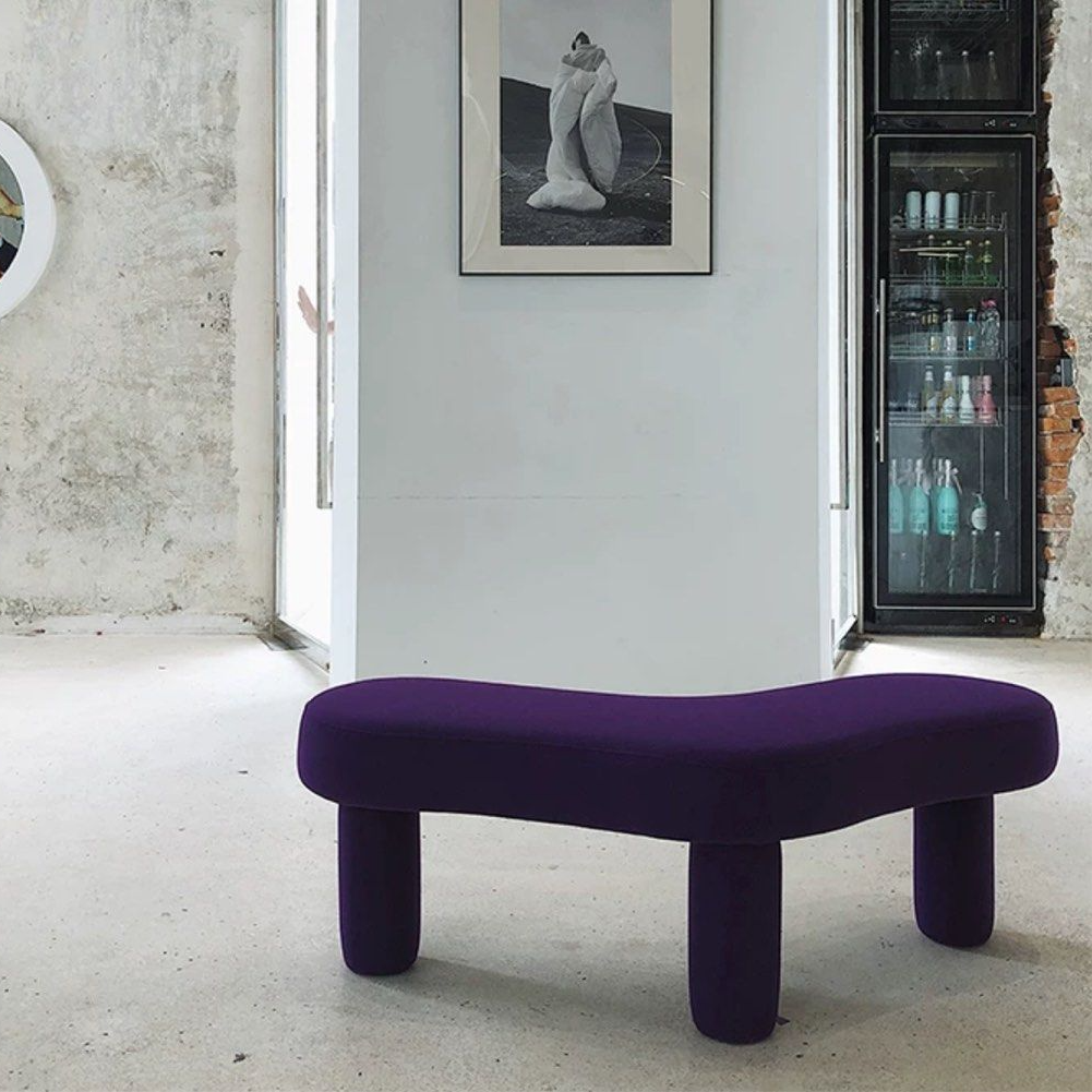 RHODES Modern Velvet Bench