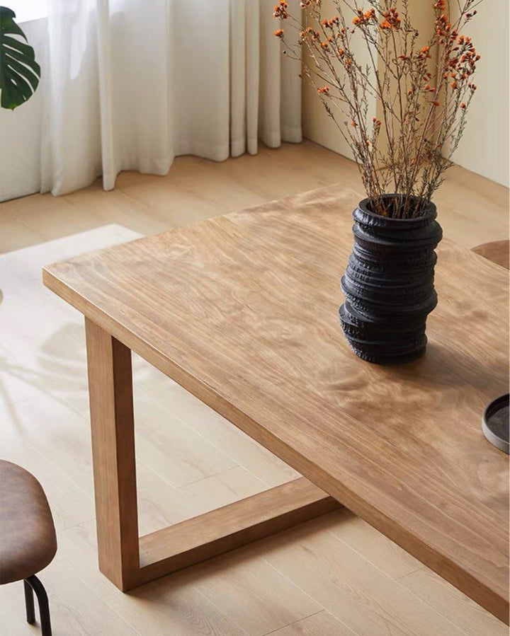 BARRERA Scandinavian Solid Wood Dining Table