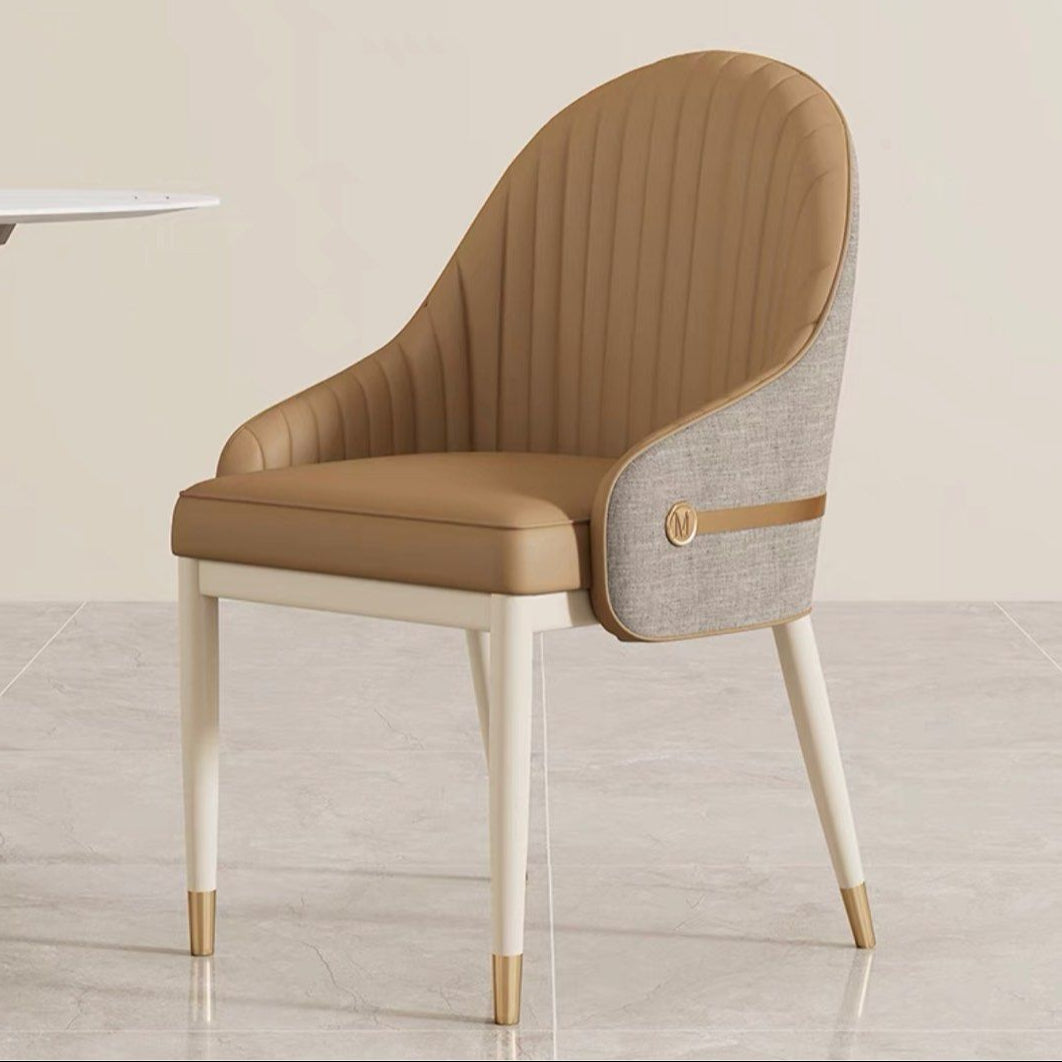 MORDO Modern Leather Dining Chair