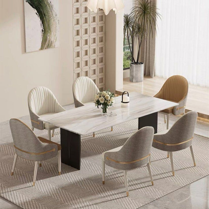 MORDO Modern Leather Dining Chair