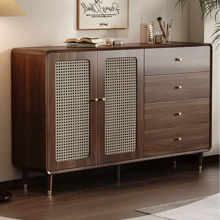 JLANCO Modern Rattan Sideboard