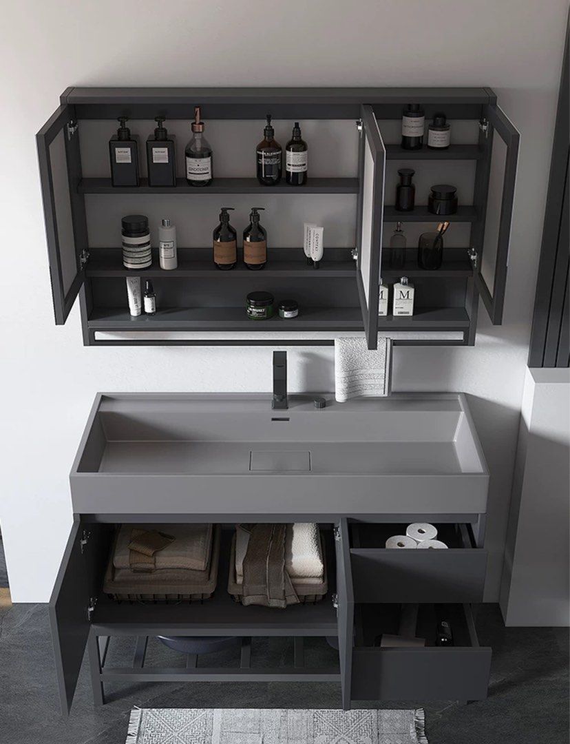 JO Modern LED Bathroom Vanity
