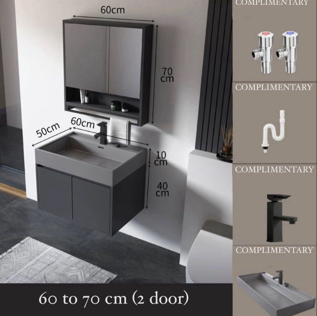 JO Modern LED Bathroom Vanity