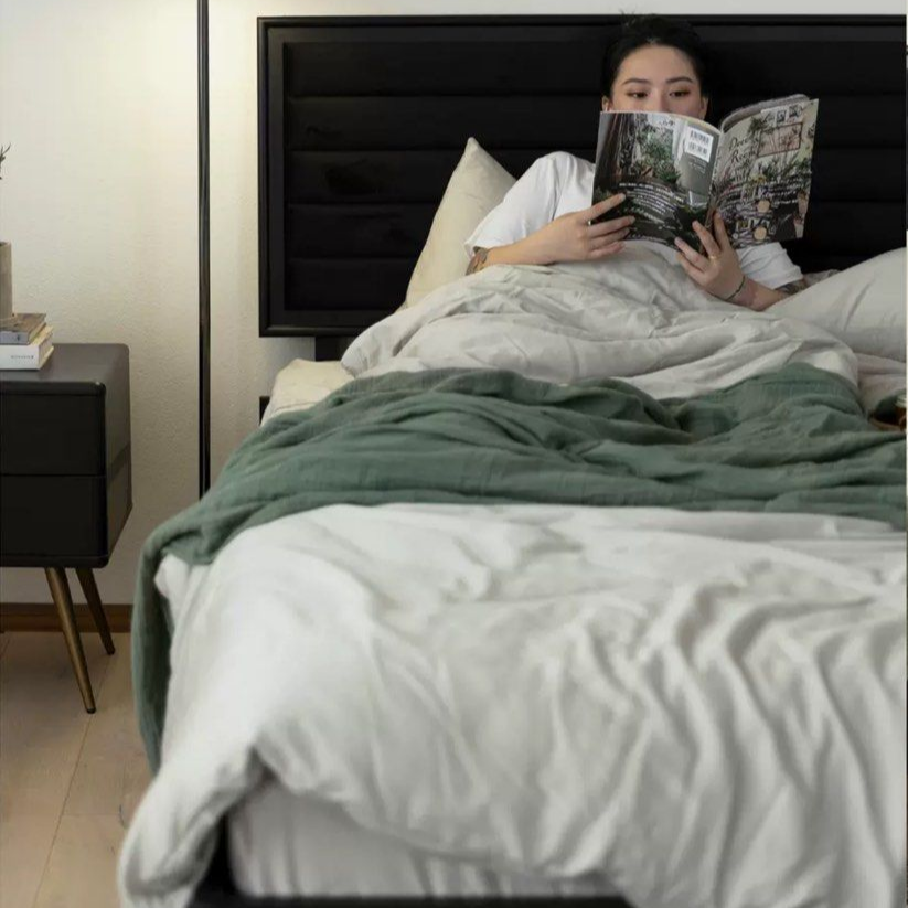 JOBEA Modern Fabric Bedframe