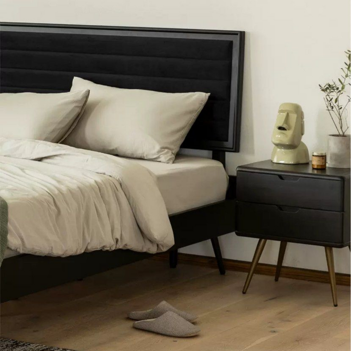 JOBEA Modern Fabric Bedframe