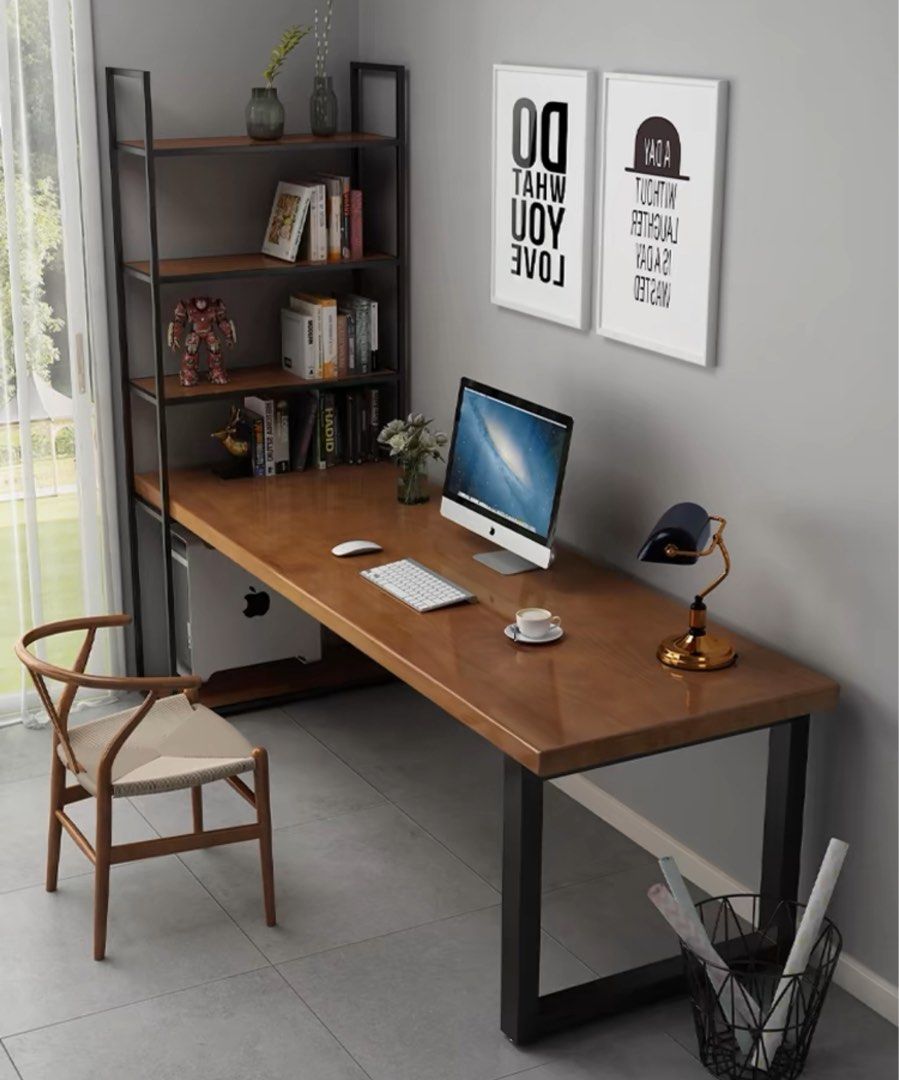 INGMAR Rustic Solid Wood Study Table – Radical Homes