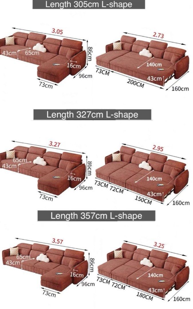 LUMIRA Scratch Resistant Storage Sofa Bed