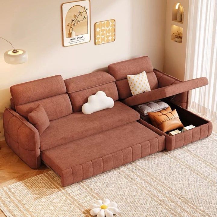 LUMIRA Scratch Resistant Storage Sofa Bed