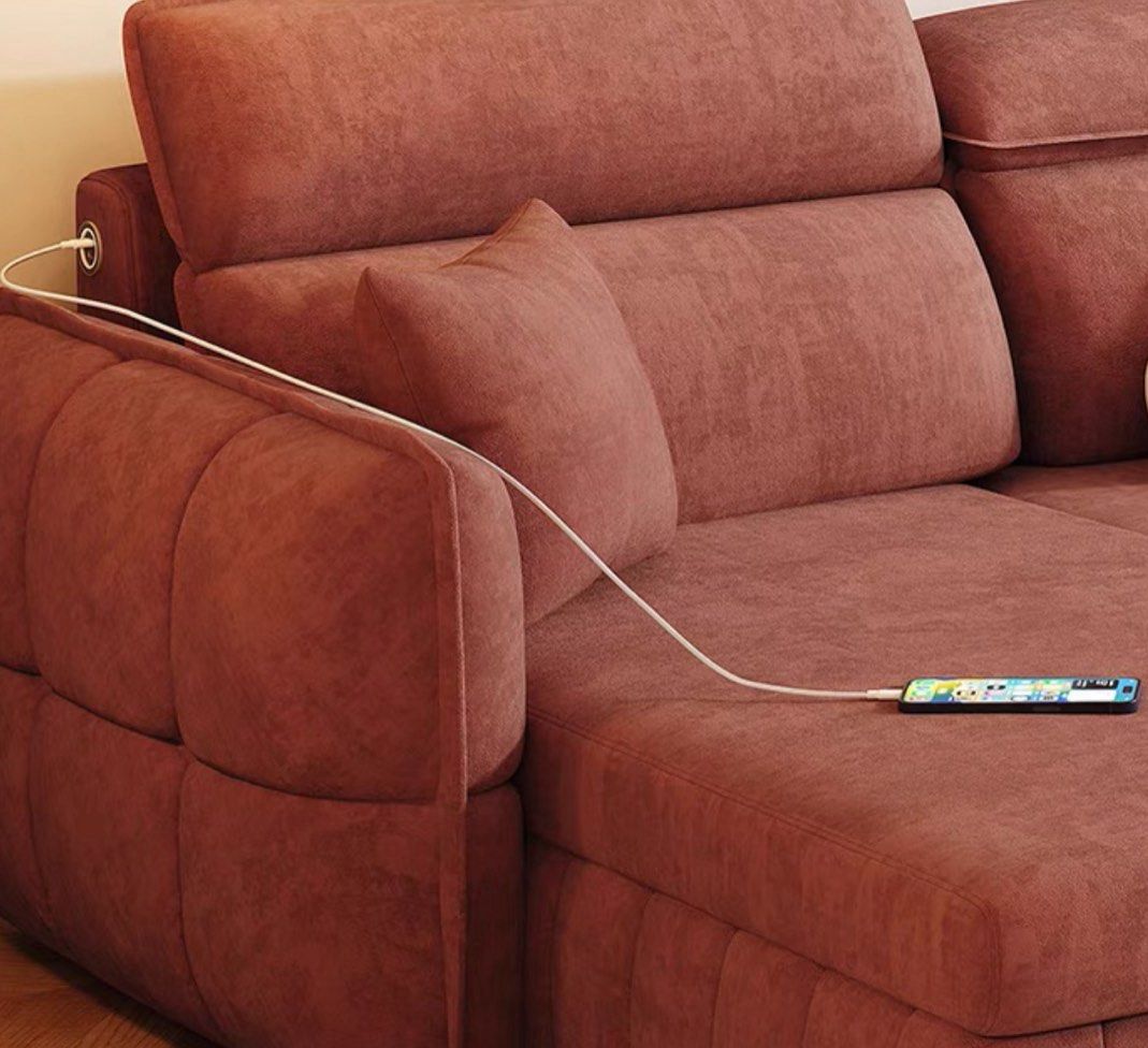 LUMIRA Scratch Resistant Storage Sofa Bed
