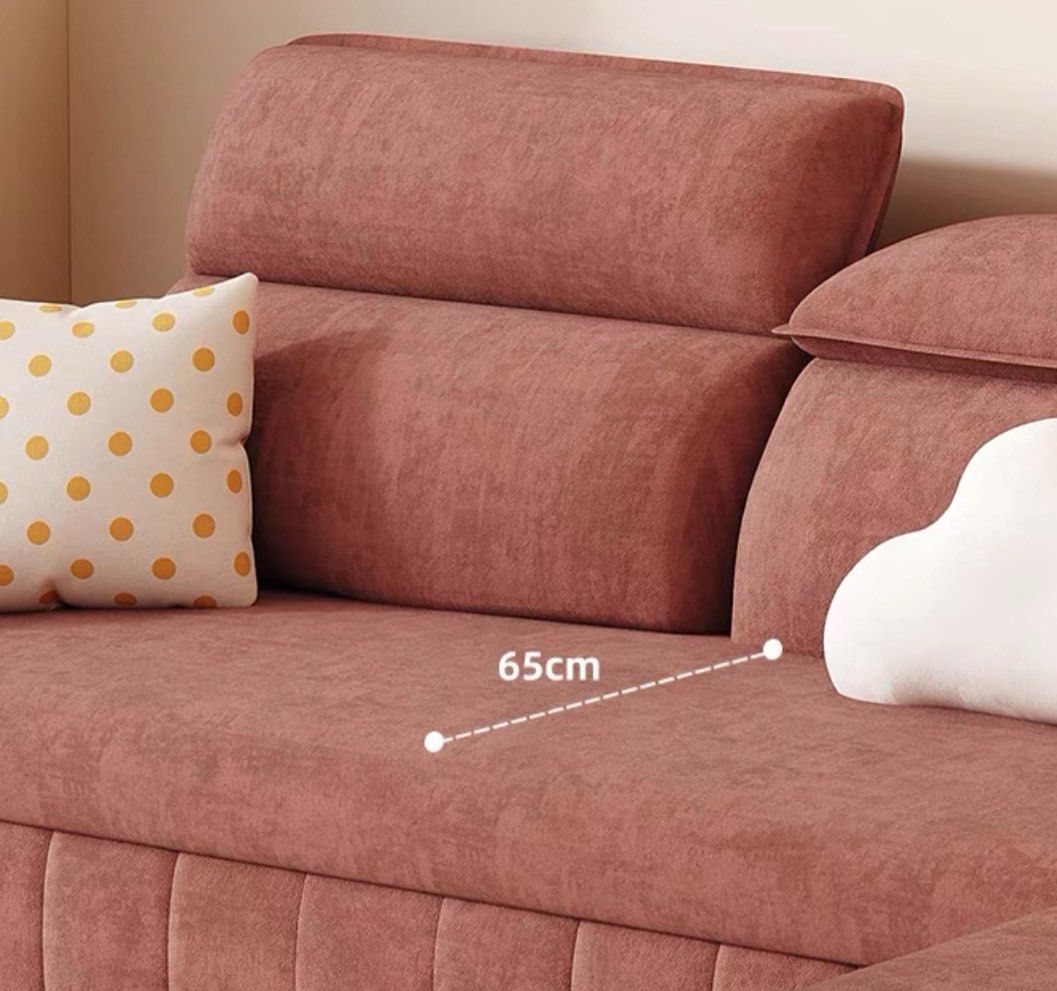 LUMIRA Scratch Resistant Storage Sofa Bed