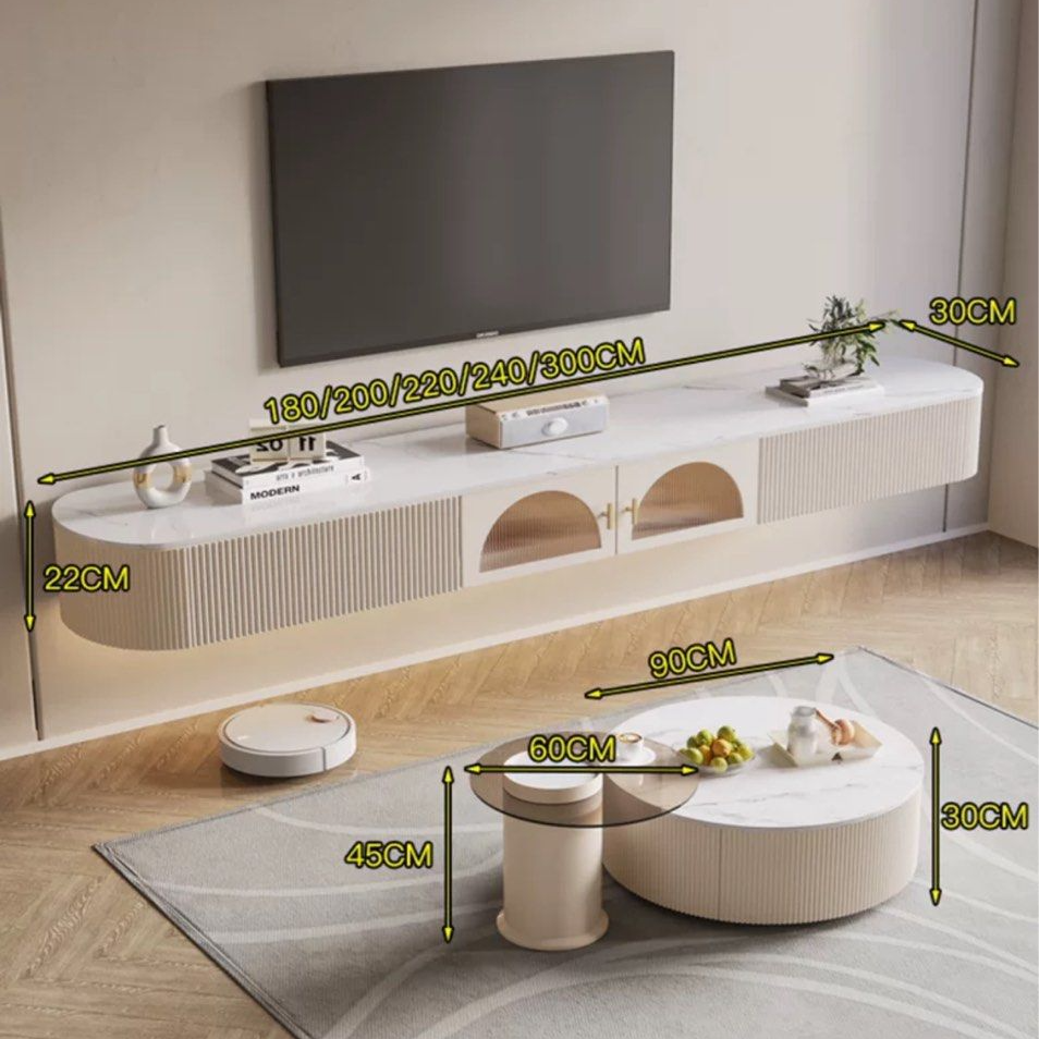 KENDALL Modern Floating TV Console