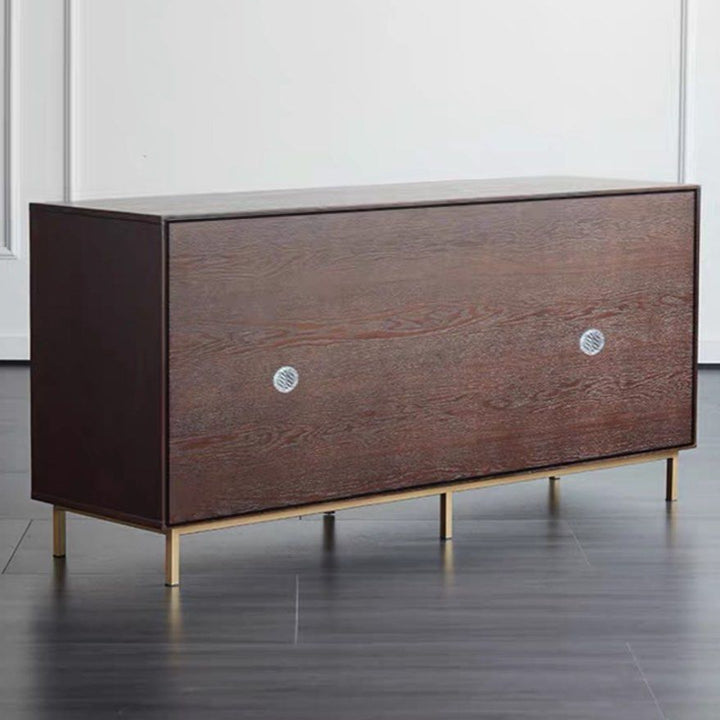 BOVIET Mid-Century Solid Wood Sideboard