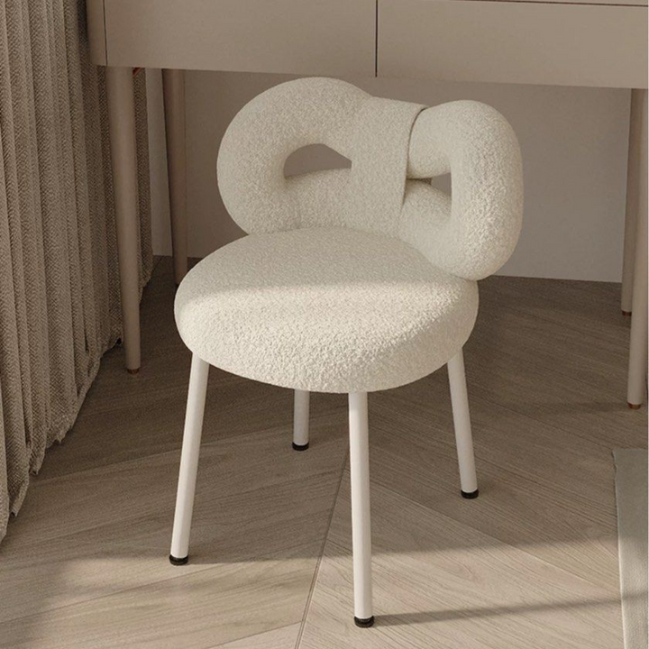 JODLS Modern Boucle Vanity Chair