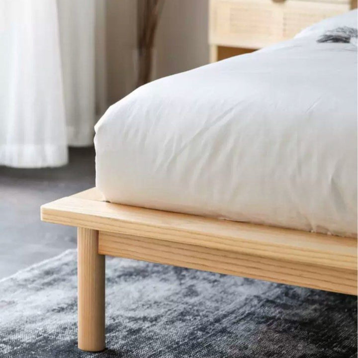 JOHNA Vintage Rattan Bedframe