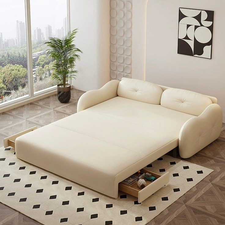 EMBELLIA Modern Electric Storage Sofa Bed