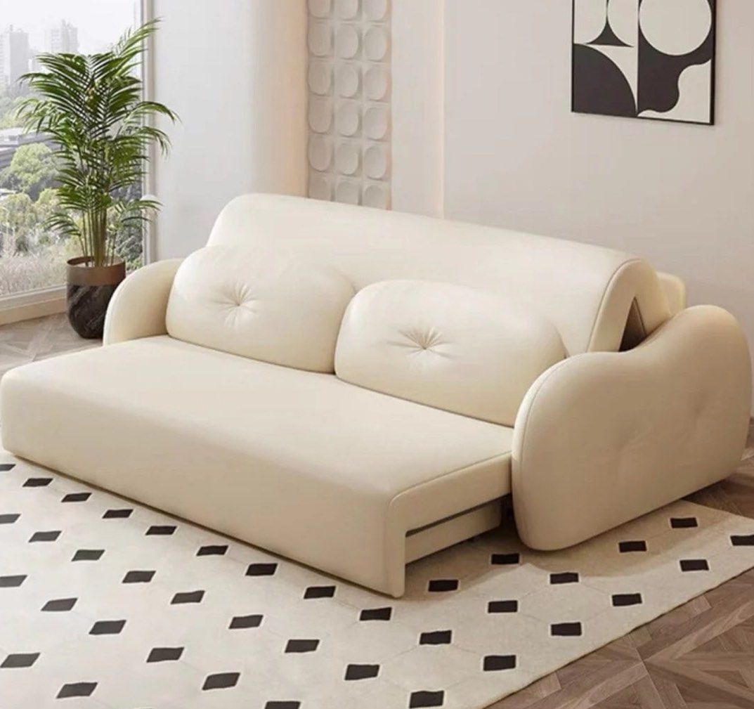 EMBELLIA Modern Electric Storage Sofa Bed