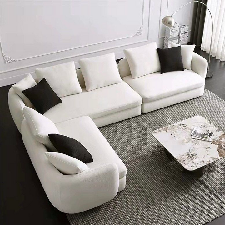 LUNARIS Modern Boucle Sofa