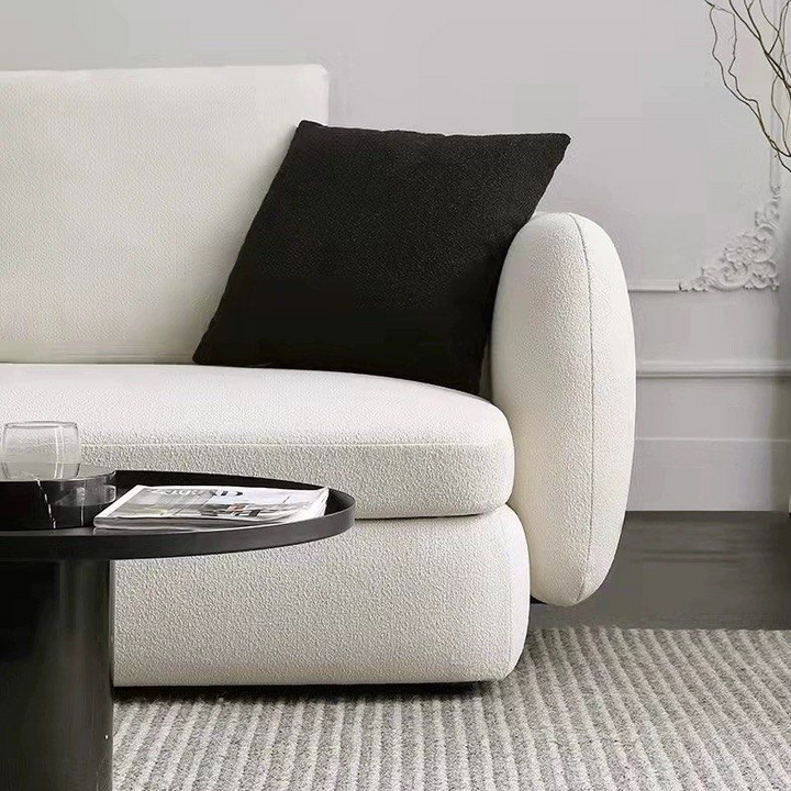 LUNARIS Modern Boucle Sofa