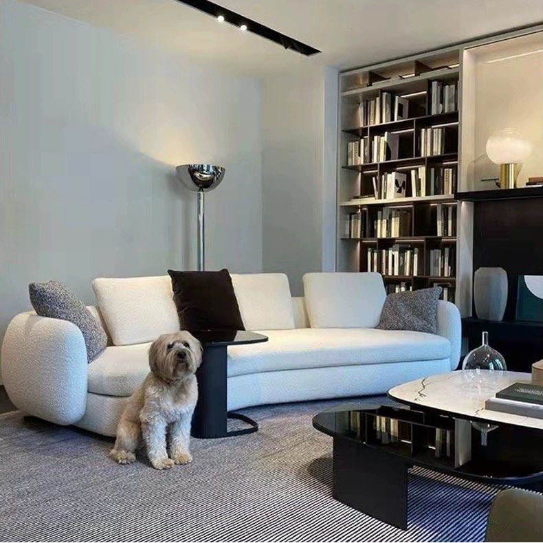 LUNARIS Modern Boucle Sofa