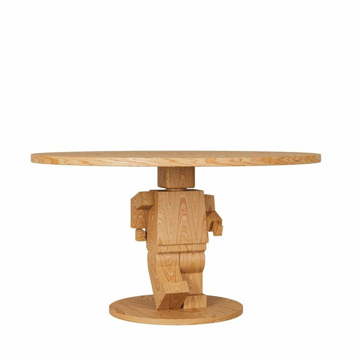 QUILL Modern Solid Wood Round Dining Table