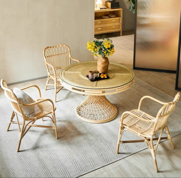 JORS Rattan Dining Table & Chairs