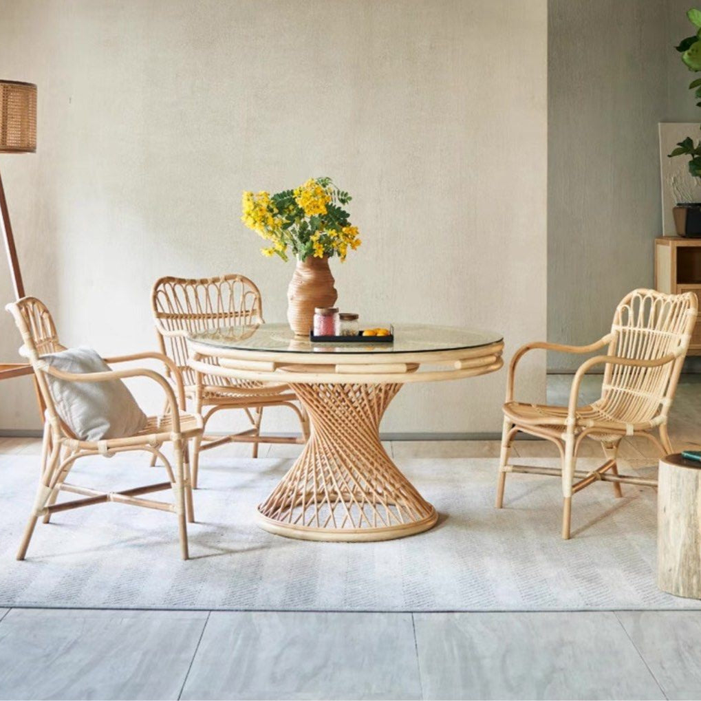 JORS Rattan Dining Table & Chairs