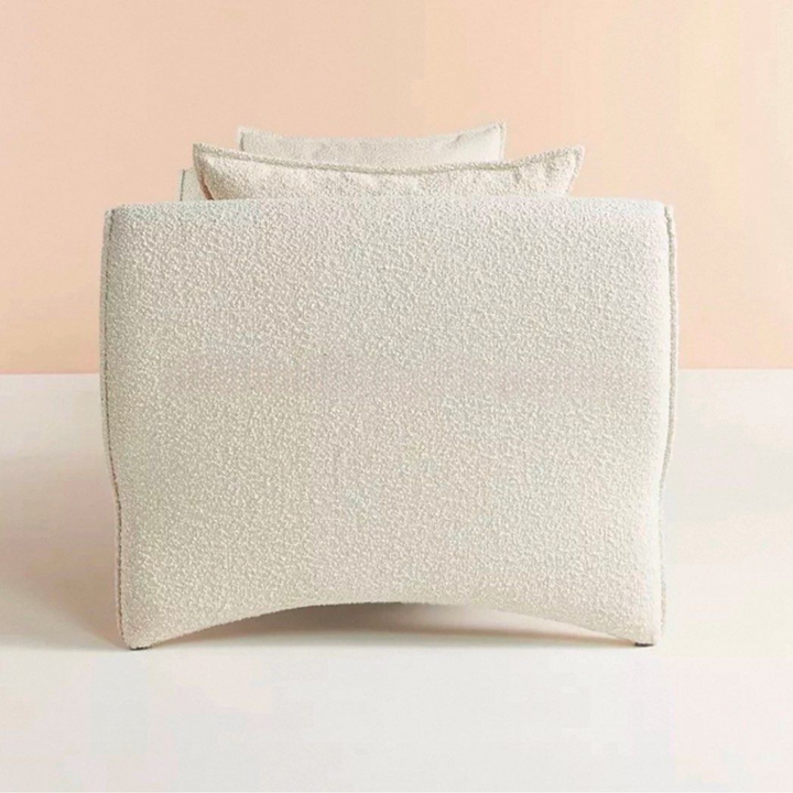 AIELN Modern Boucle Bench