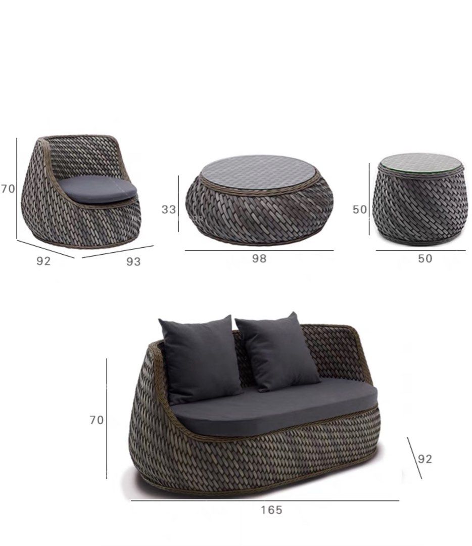 RANDY Modern Outdoor Sofa