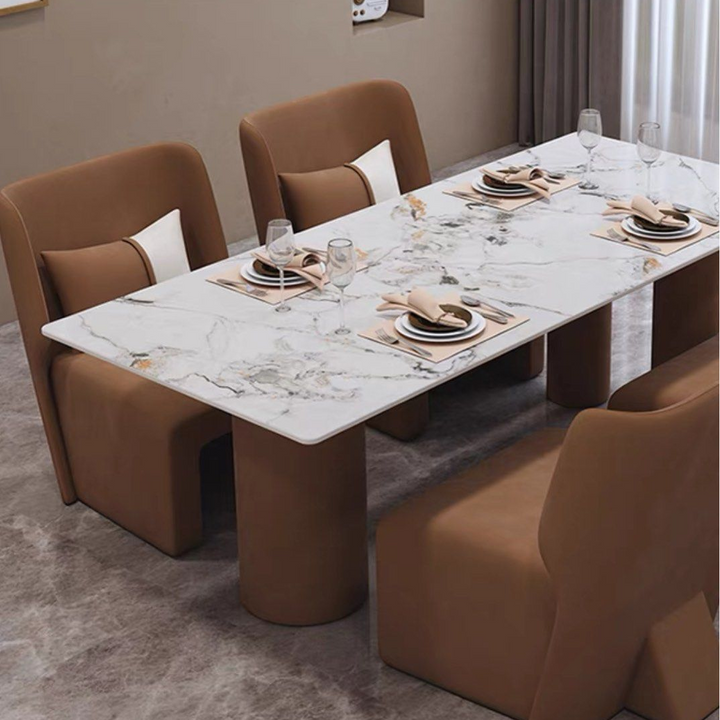 BECKETT Modern Sintered Stone Dining Table