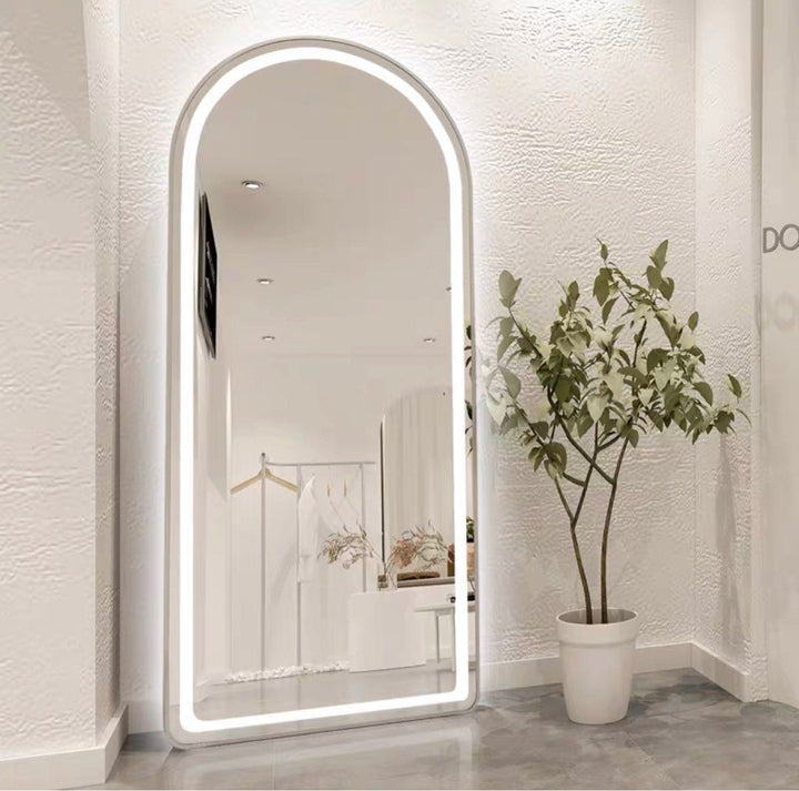 JOVIK Modern LED Standing Mirror