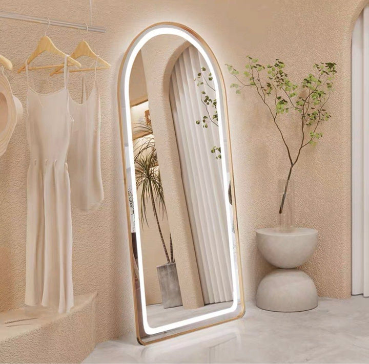 JOVIK Modern LED Standing Mirror