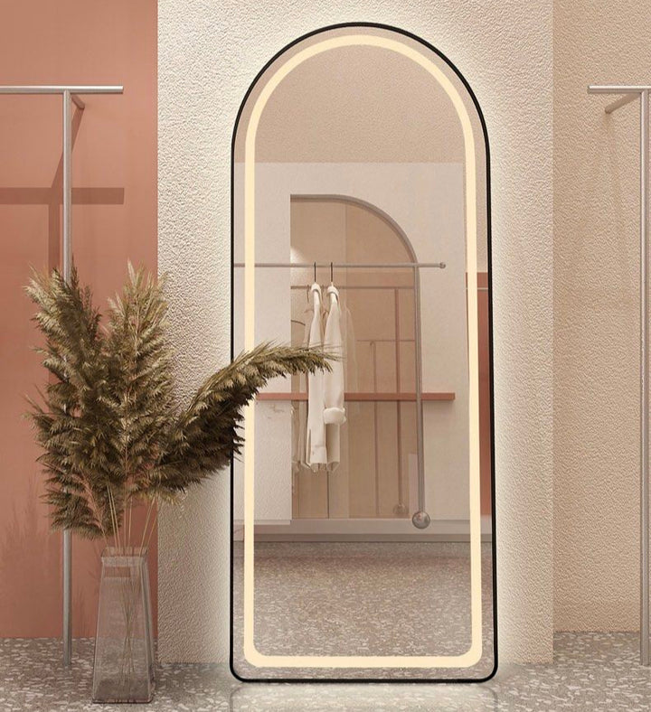 JOVIK Modern LED Standing Mirror