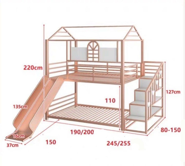 JOZEN Modern Children’s Loft Bed