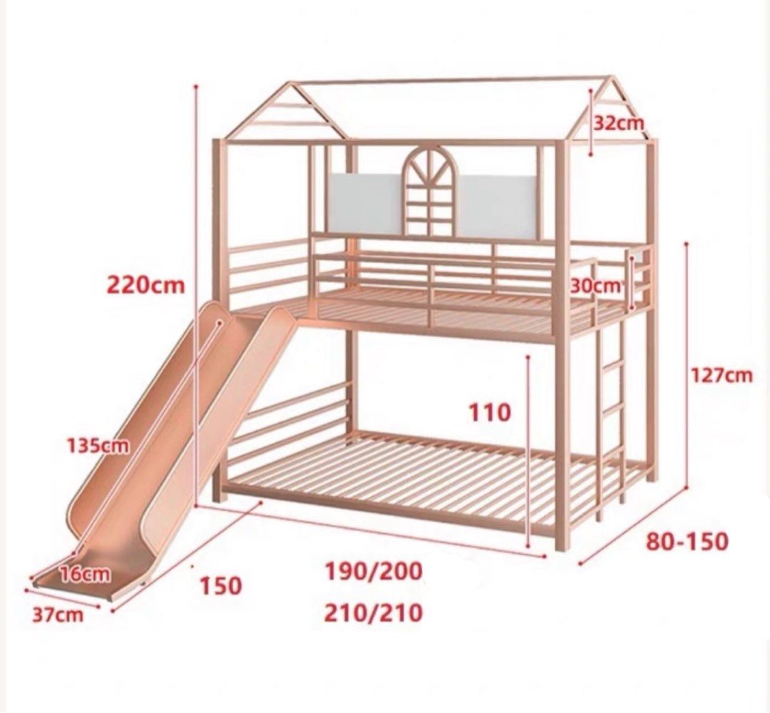 JOZEN Modern Children’s Loft Bed