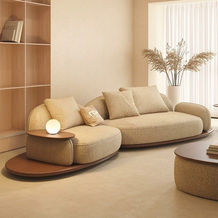 AZUMA Japandi Fabric Sofa