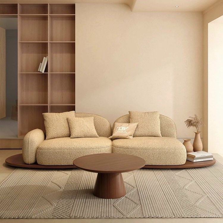 AZUMA Japandi Fabric Sofa