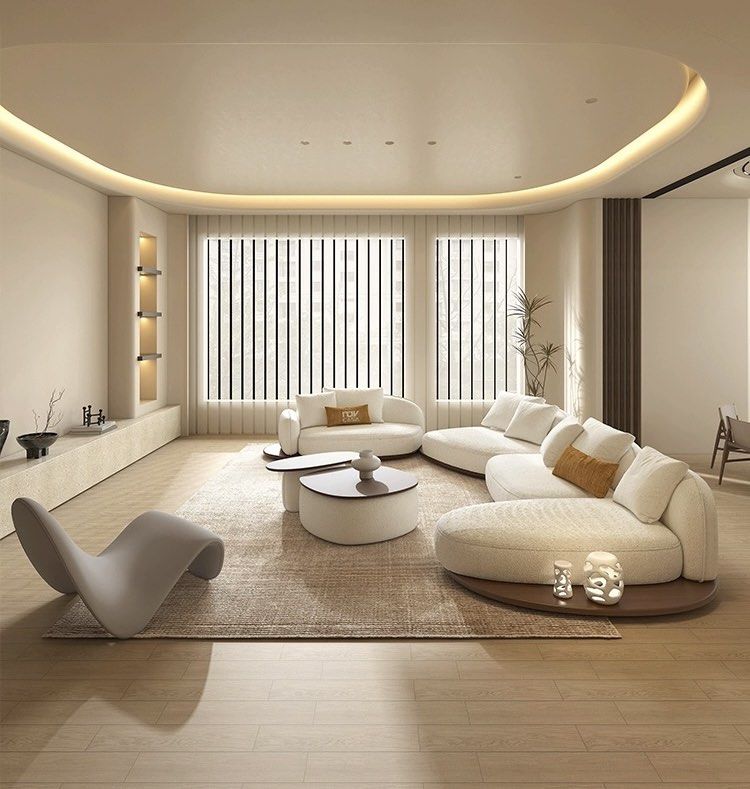 AZUMA Japandi Fabric Sofa