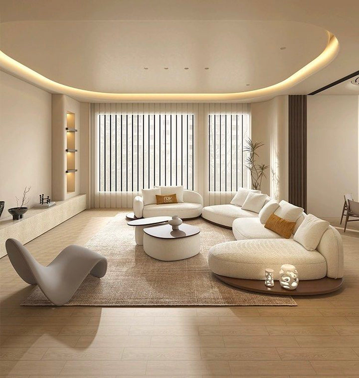 AZUMA Japandi Fabric Sofa