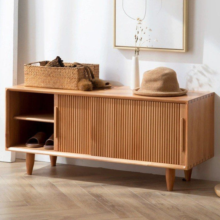 JOZIER Modern Shoe Cabinet Bench