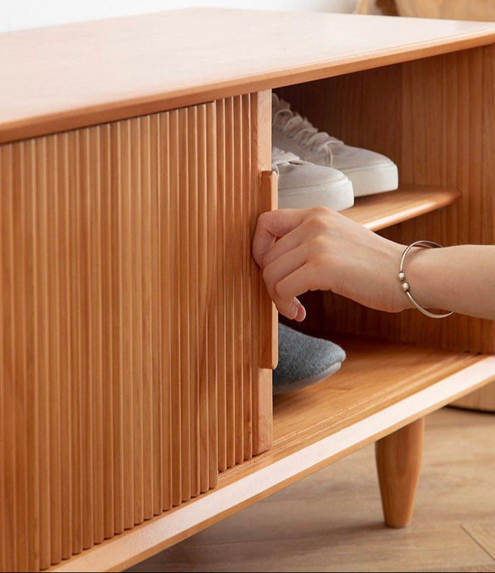 JOZIER Modern Shoe Cabinet Bench