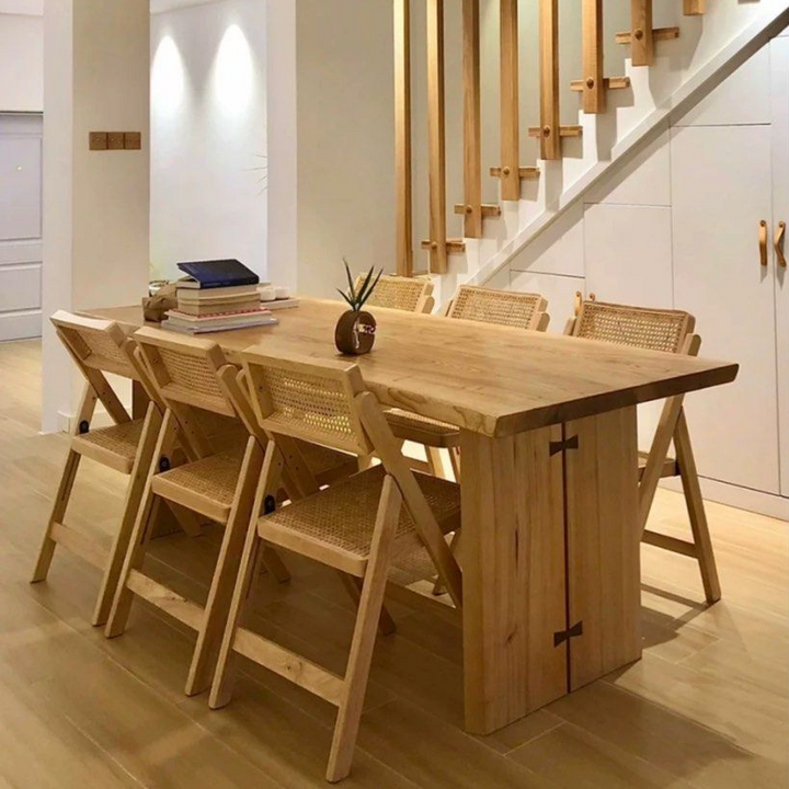 IDRIS Modern Solid Wood Dining Table